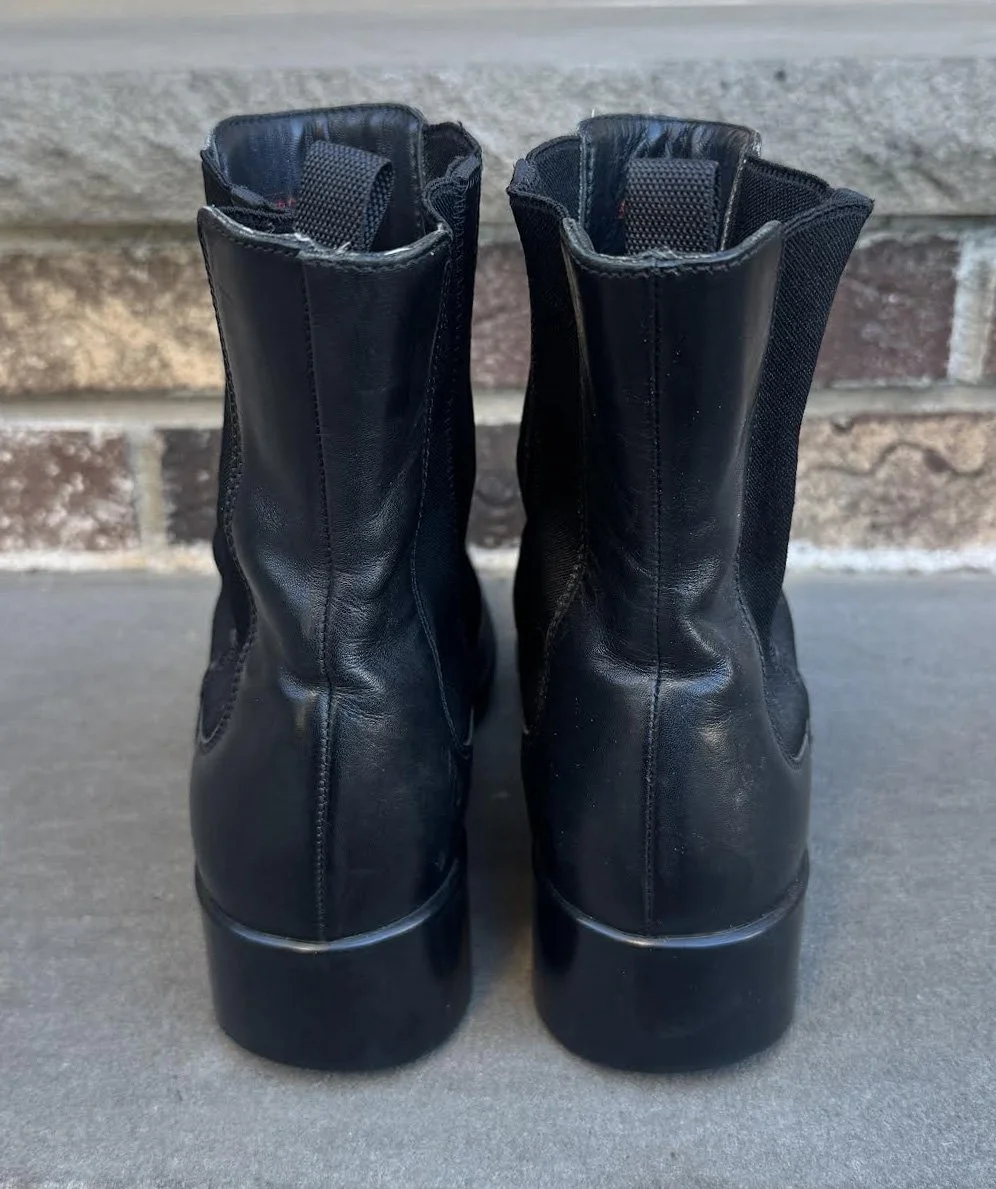 Women's Vintage Prada Chelsea Boots (Size 37 1/2) — RootsBK